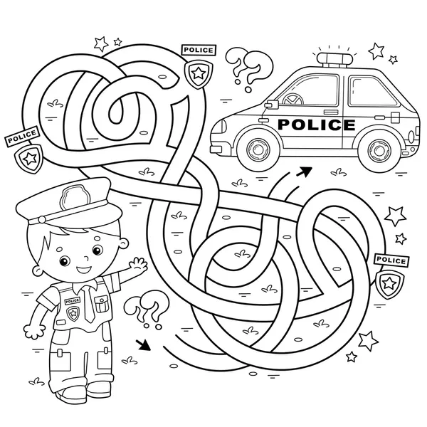 Dibujos para colorear e imprimir Police