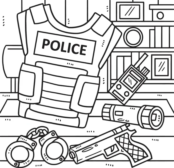 Dibujos para colorear e imprimir Police