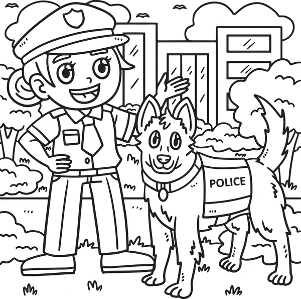 Dibujos para colorear e imprimir Police