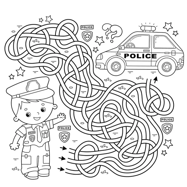 Dibujos para colorear e imprimir Police