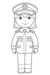 Dibujos para colorear e imprimir Police