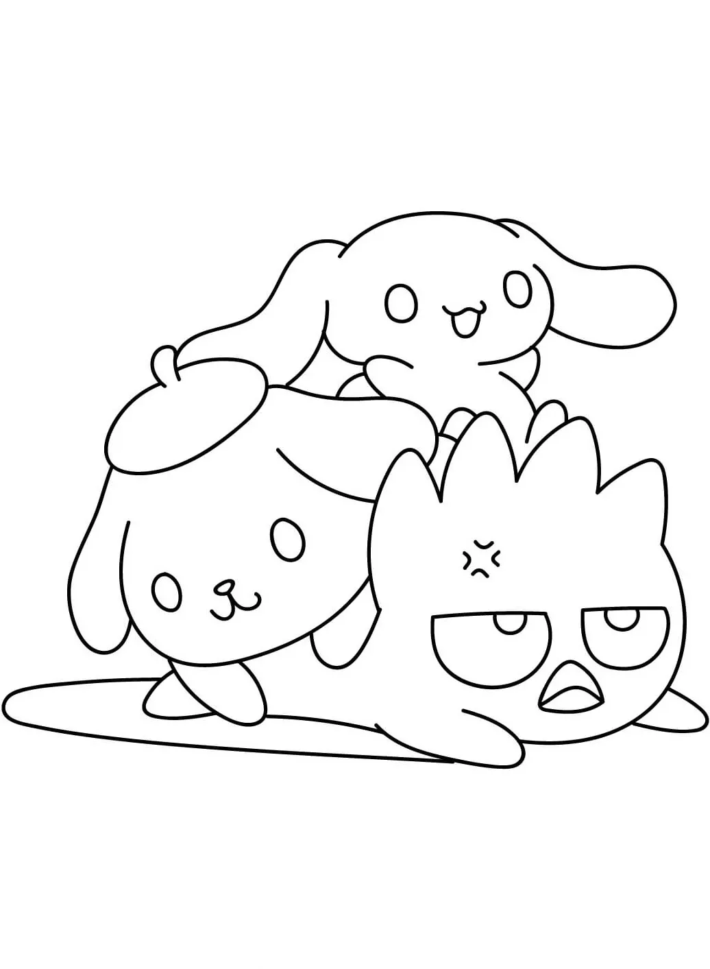 Dibujos para colorear e imprimir Pompompurin