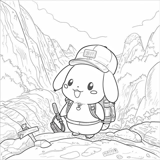 Dibujos para colorear e imprimir Pompompurin