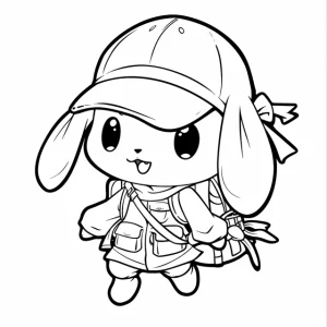 Pompompurin coloring pages 35