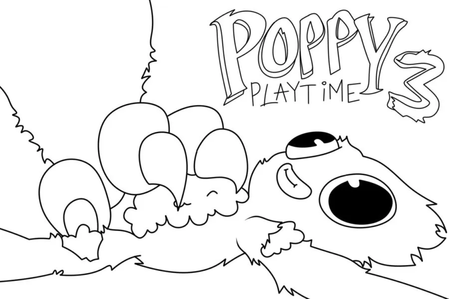 Dibujos para colorear e imprimir Poppy Playtime Chapter Three