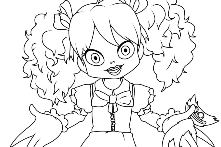 Dibujos para colorear e imprimir Poppy Playtime Chapter Three