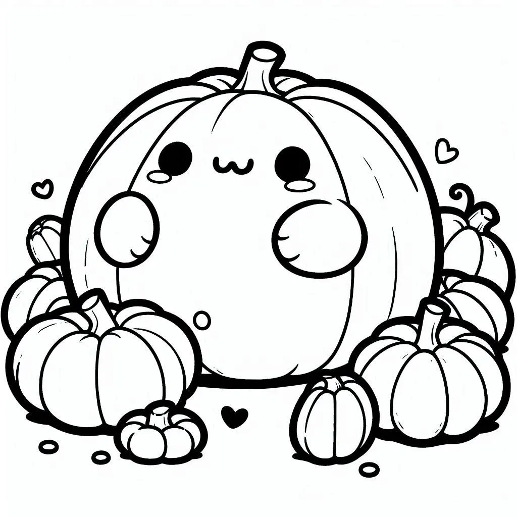 Dibujos para colorear e imprimir Pumpkin