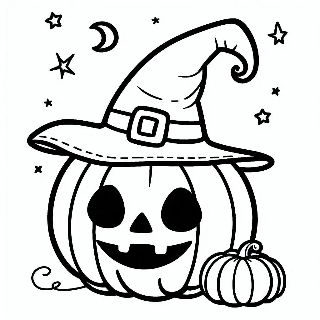 Dibujos para colorear e imprimir Pumpkin