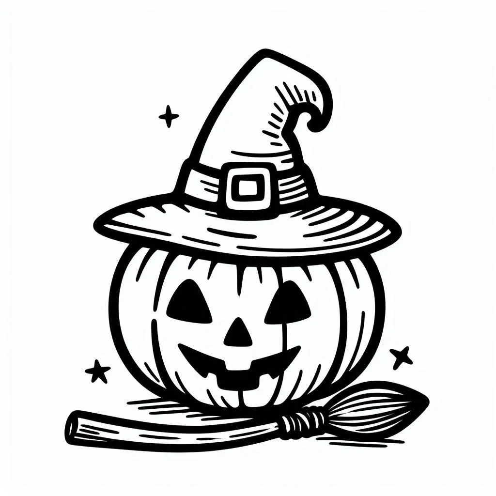 Dibujos para colorear e imprimir Pumpkin