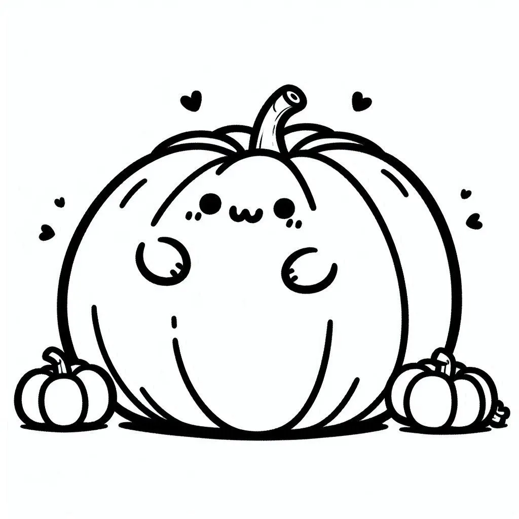 Dibujos para colorear e imprimir Pumpkin