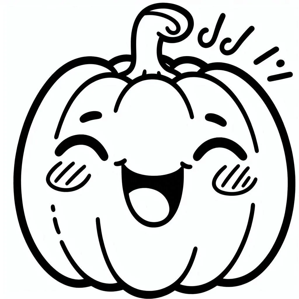 Dibujos para colorear e imprimir Pumpkin