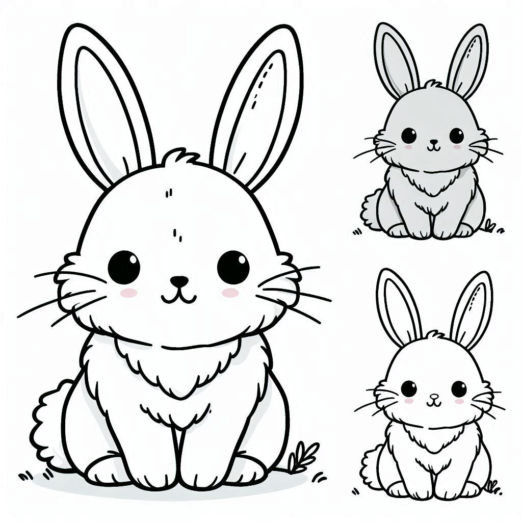 Dibujos para colorear e imprimir Rabbit