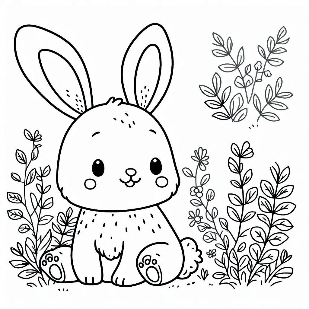 Dibujos para colorear e imprimir Rabbit