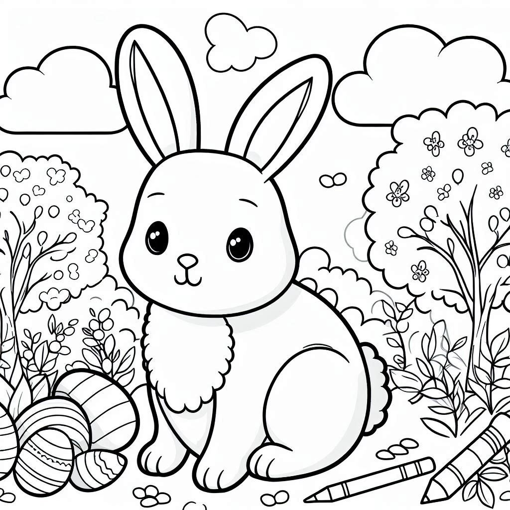 Dibujos para colorear e imprimir Rabbit