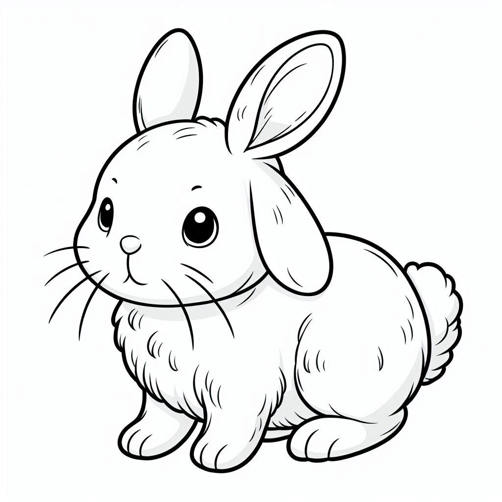 Dibujos para colorear e imprimir Rabbit