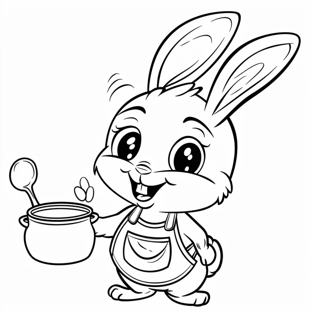 Dibujos para colorear e imprimir Rabbit