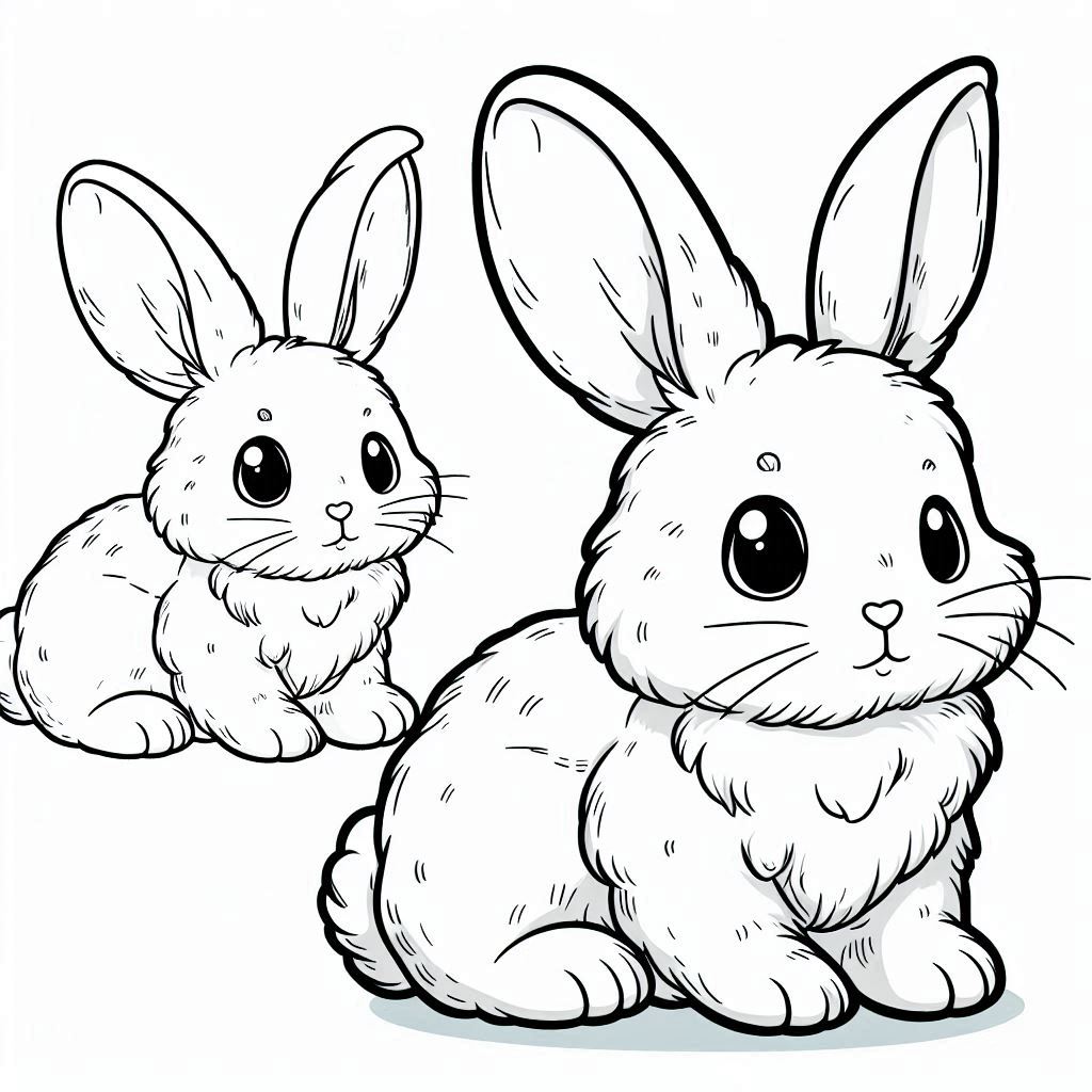 Dibujos para colorear e imprimir Rabbit