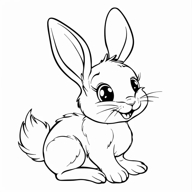 Dibujos para colorear e imprimir Rabbit