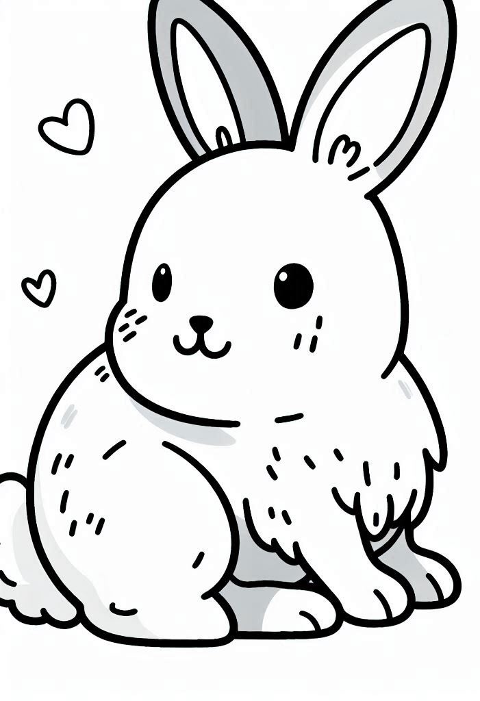 Dibujos para colorear e imprimir Rabbit