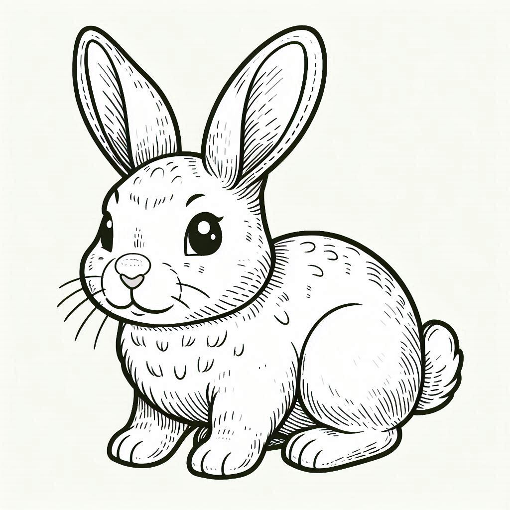 Dibujos para colorear e imprimir Rabbit