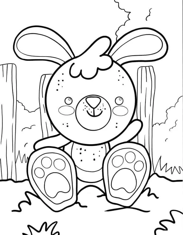 Dibujos para colorear e imprimir Rabbit