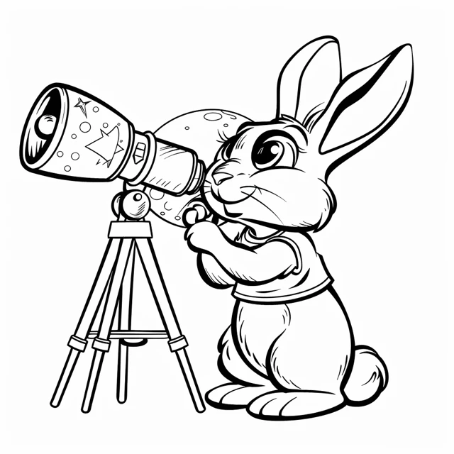 Dibujos para colorear e imprimir Rabbit