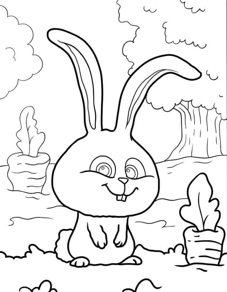 Dibujos para colorear e imprimir Rabbit