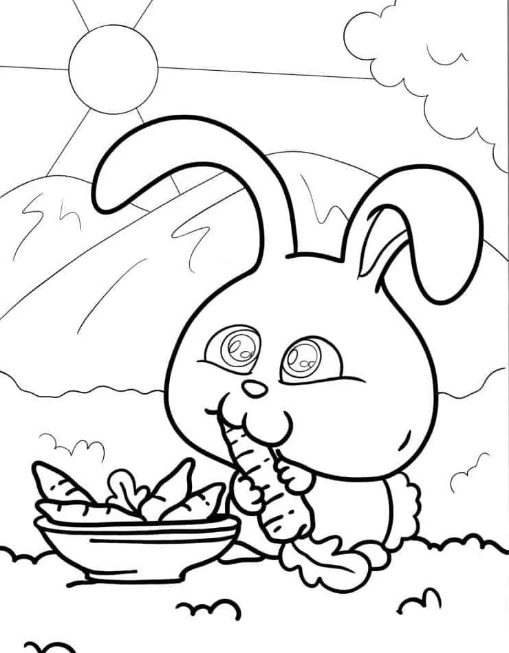 Dibujos para colorear e imprimir Rabbit