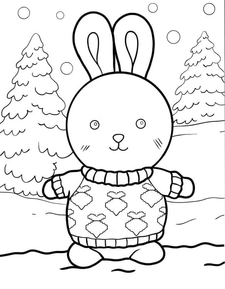 Dibujos para colorear e imprimir Rabbit