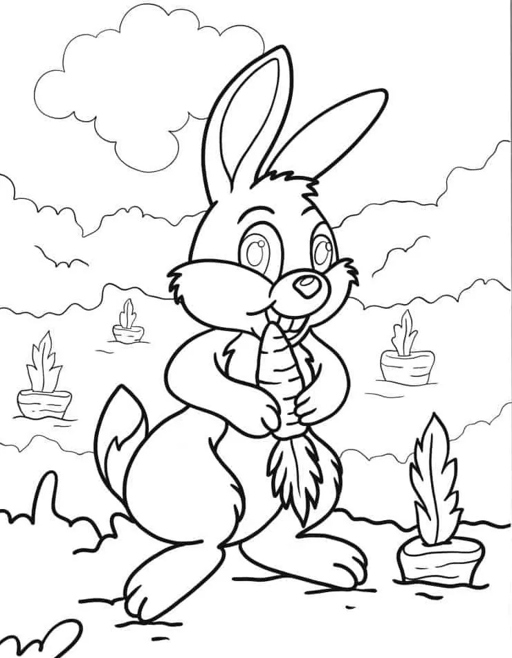 Dibujos para colorear e imprimir Rabbit