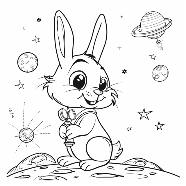 Dibujos para colorear e imprimir Rabbit