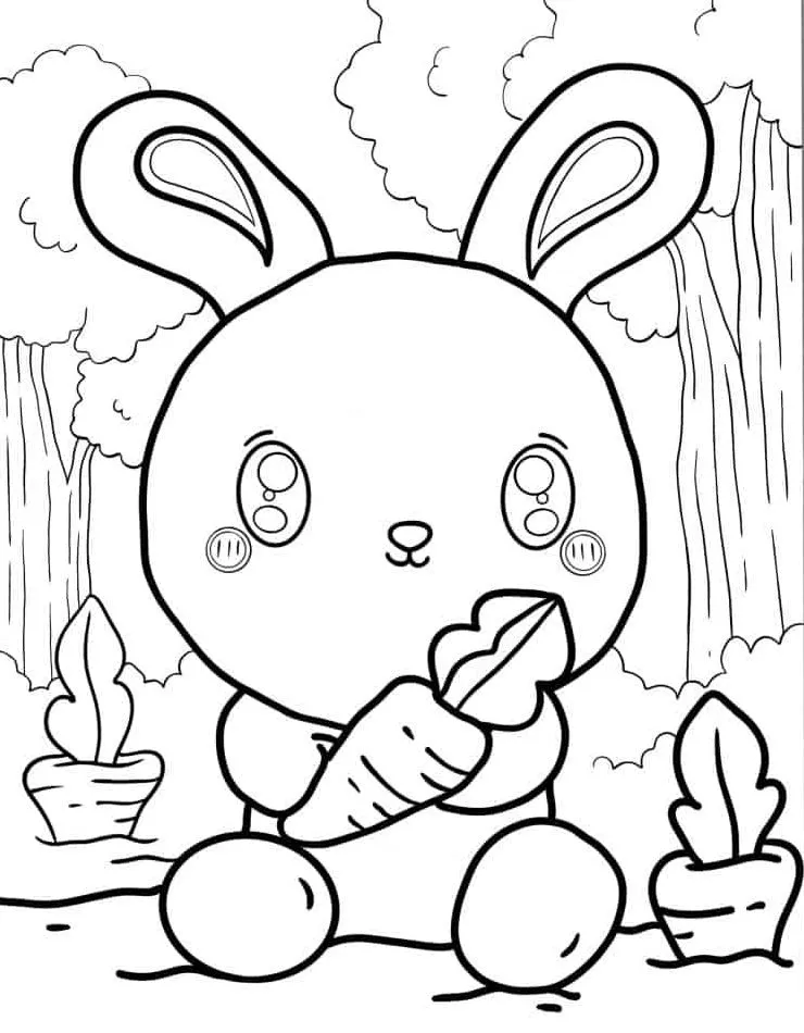 Dibujos para colorear e imprimir Rabbit