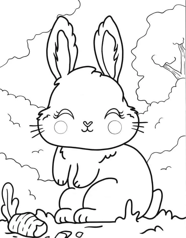 Dibujos para colorear e imprimir Rabbit