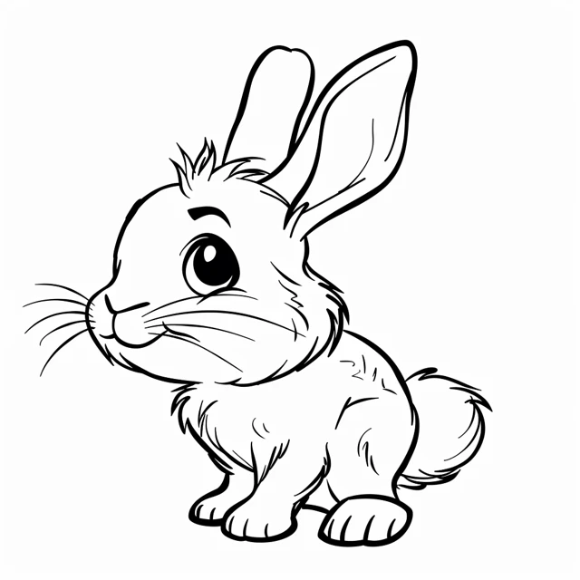 Dibujos para colorear e imprimir Rabbit