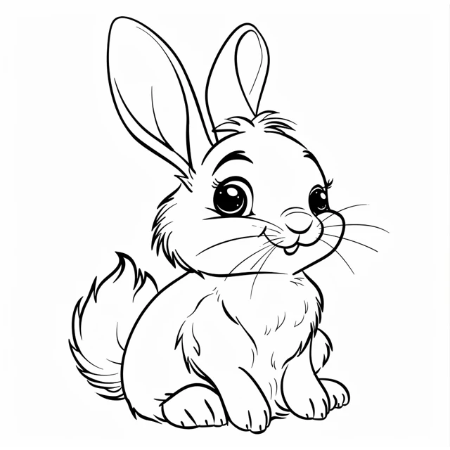 Dibujos para colorear e imprimir Rabbit