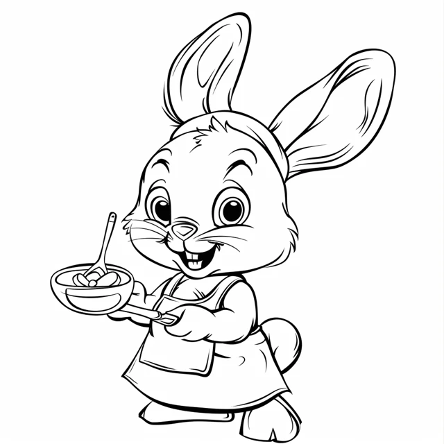 Dibujos para colorear e imprimir Rabbit