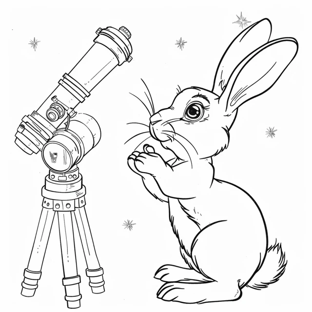 Dibujos para colorear e imprimir Rabbit