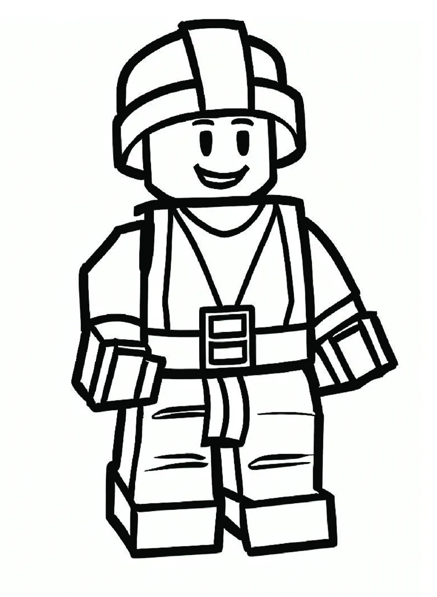 Dibujos para colorear e imprimir Roblox