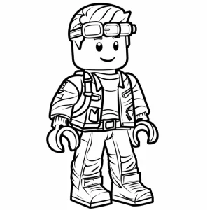 Roblox coloring pages 23