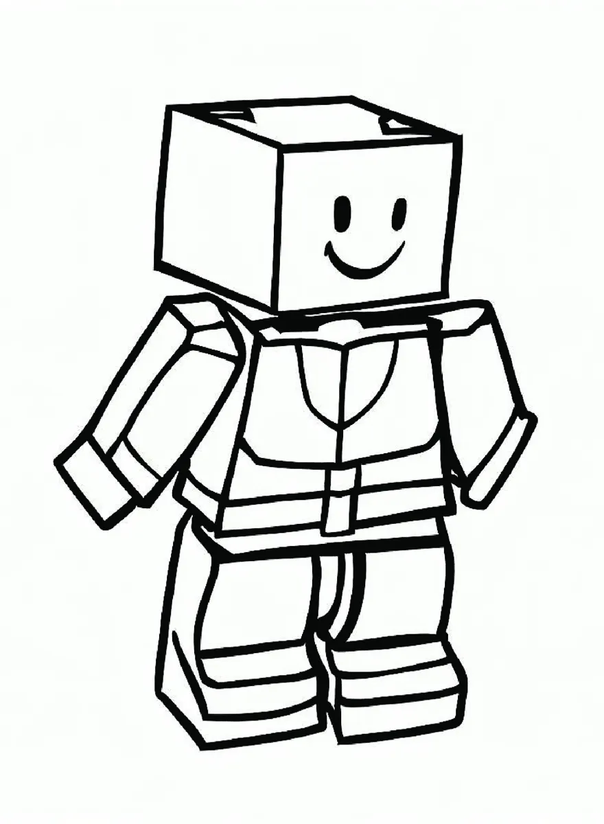 Dibujos para colorear e imprimir Roblox