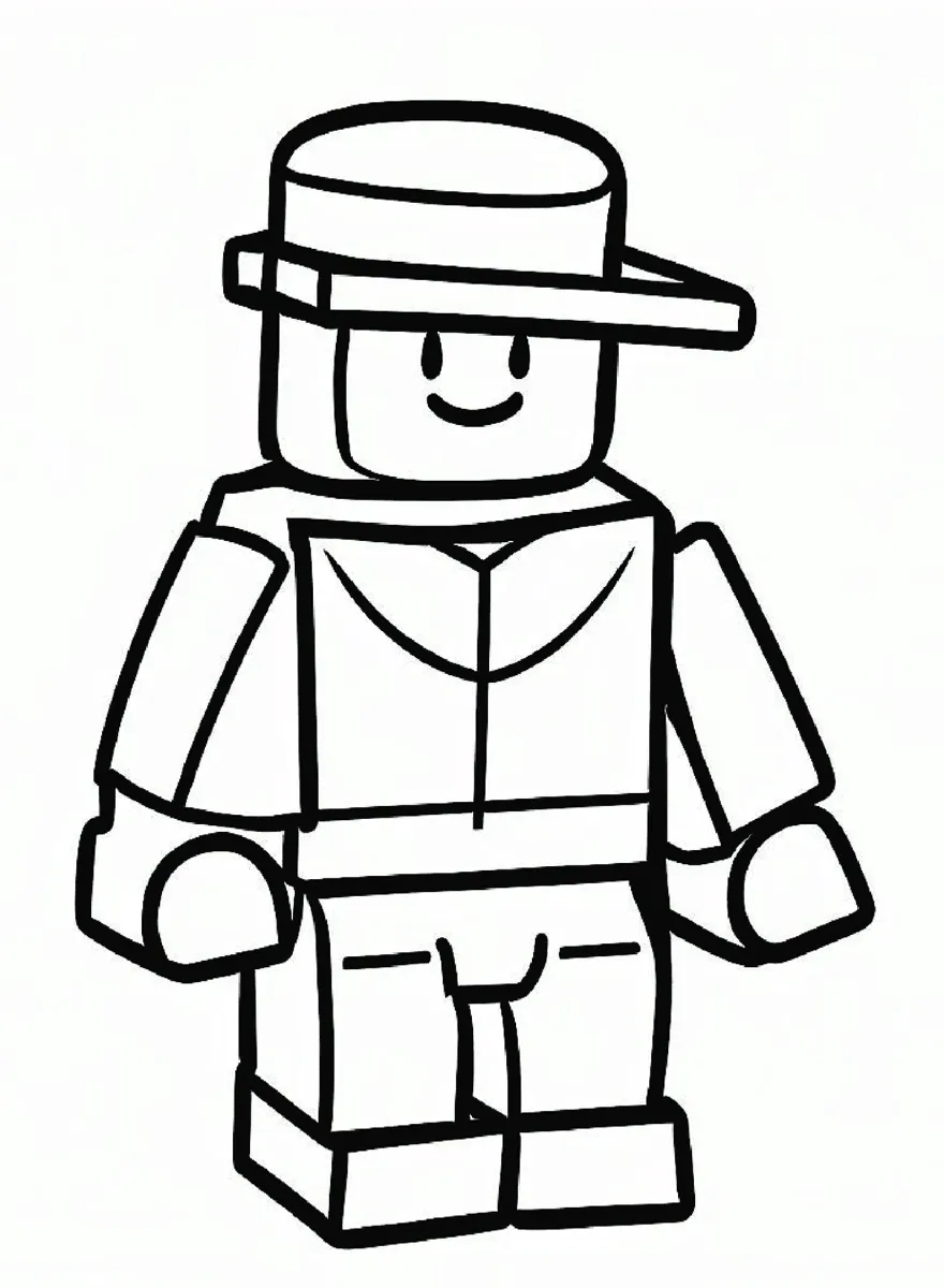 Dibujos para colorear e imprimir Roblox