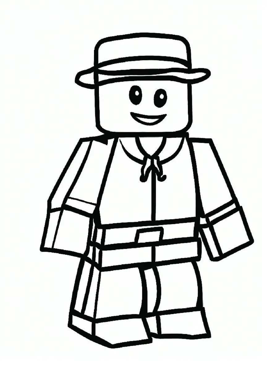 Dibujos para colorear e imprimir Roblox