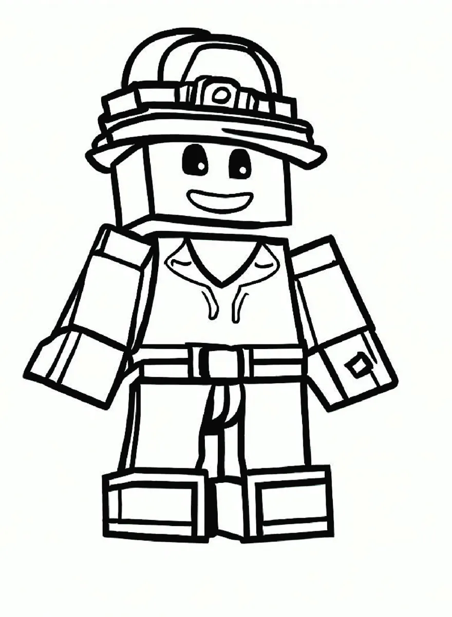 Dibujos para colorear e imprimir Roblox