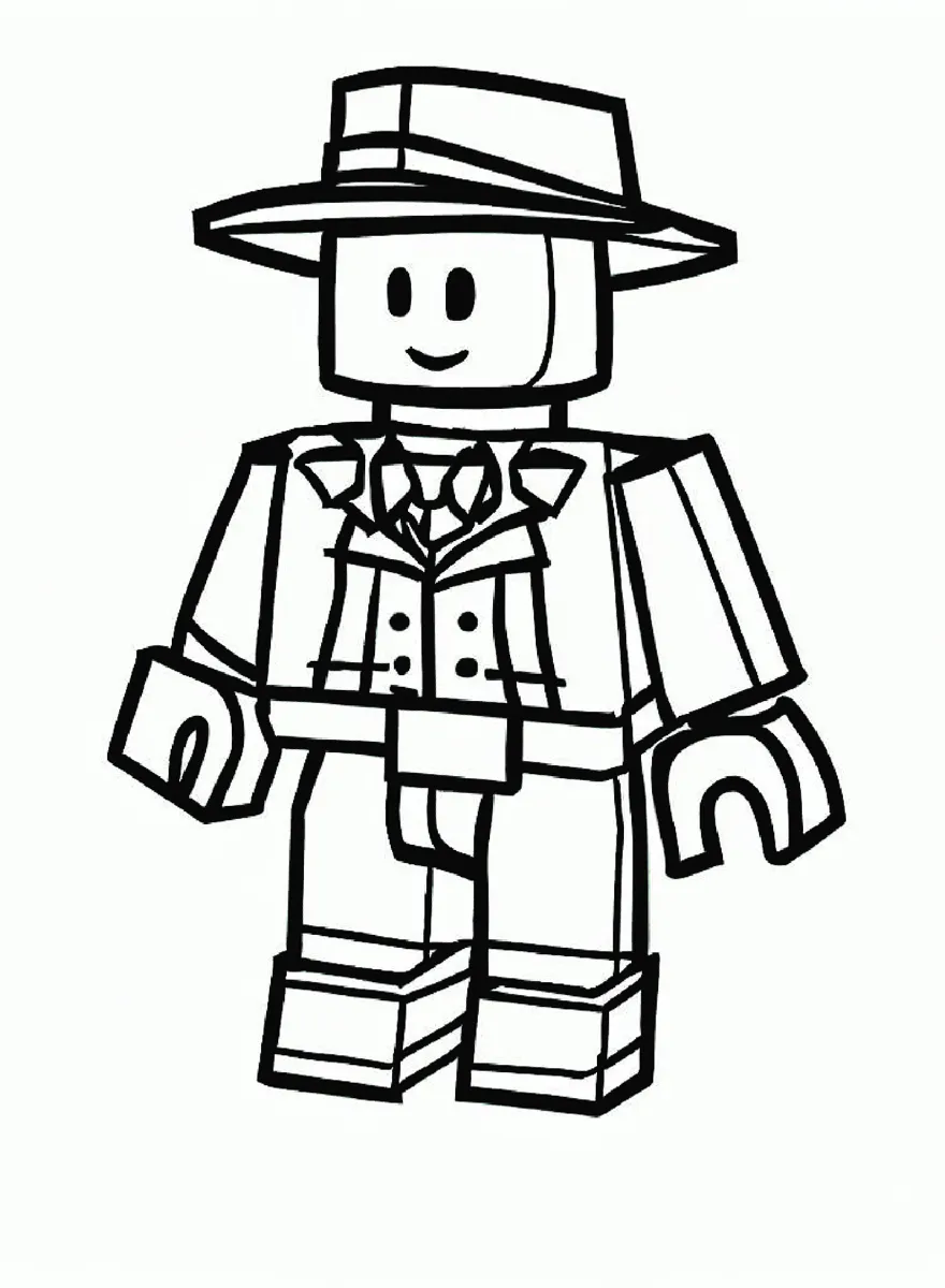 Dibujos para colorear e imprimir Roblox