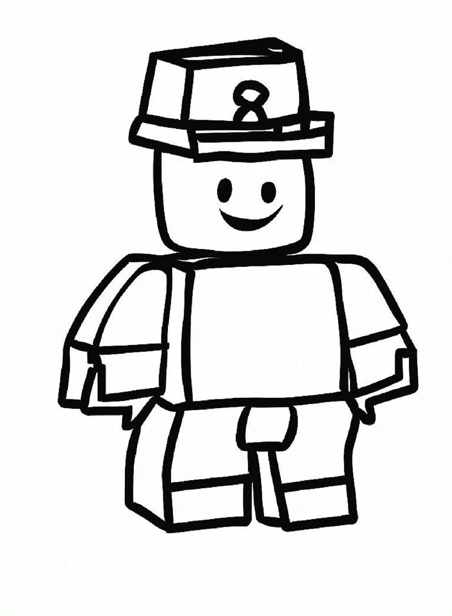 Dibujos para colorear e imprimir Roblox