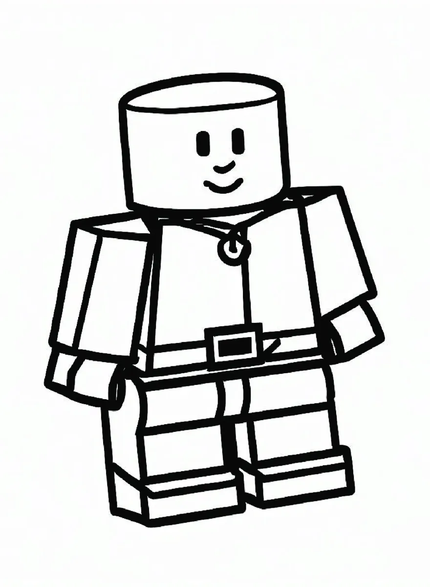 Dibujos para colorear e imprimir Roblox