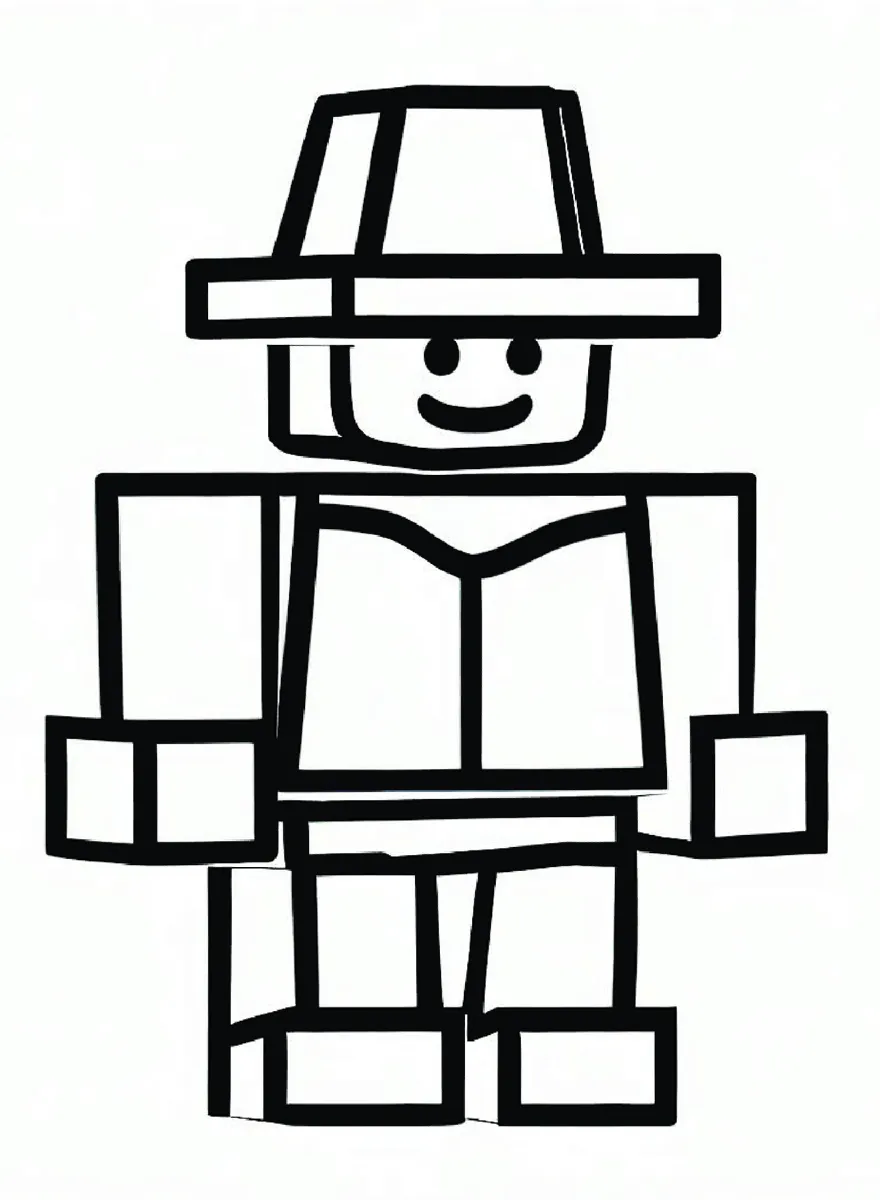 Dibujos para colorear e imprimir Roblox