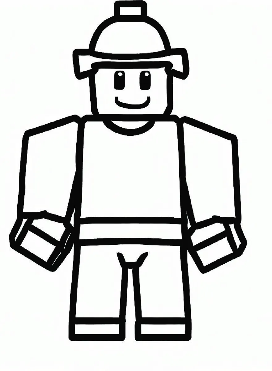 Dibujos para colorear e imprimir Roblox