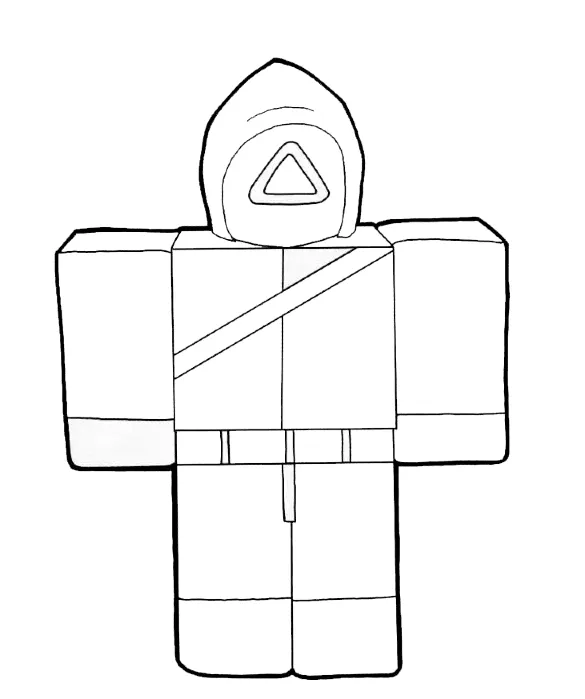 Dibujos para colorear e imprimir Roblox