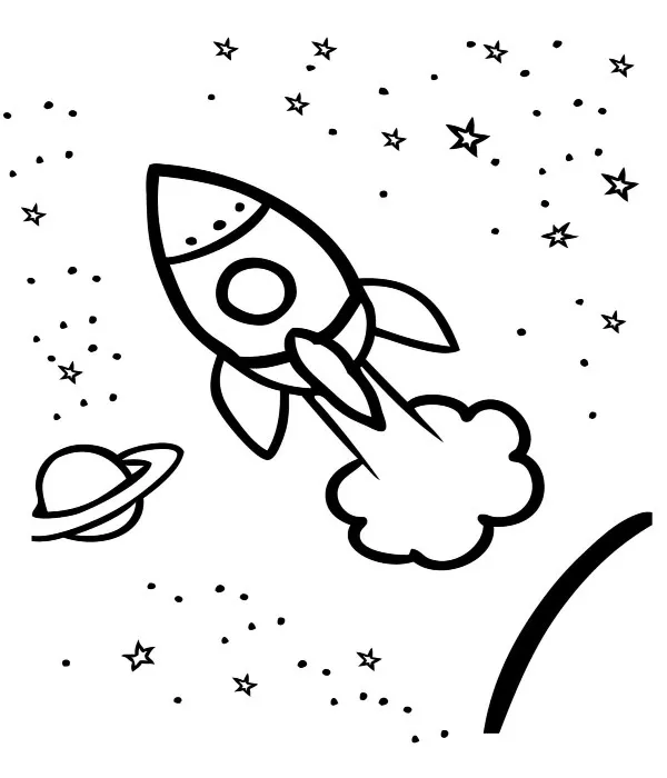 Dibujos para colorear e imprimir Rocket